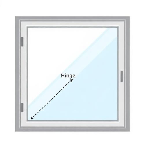1-flügelig, Dreh-Kipp links